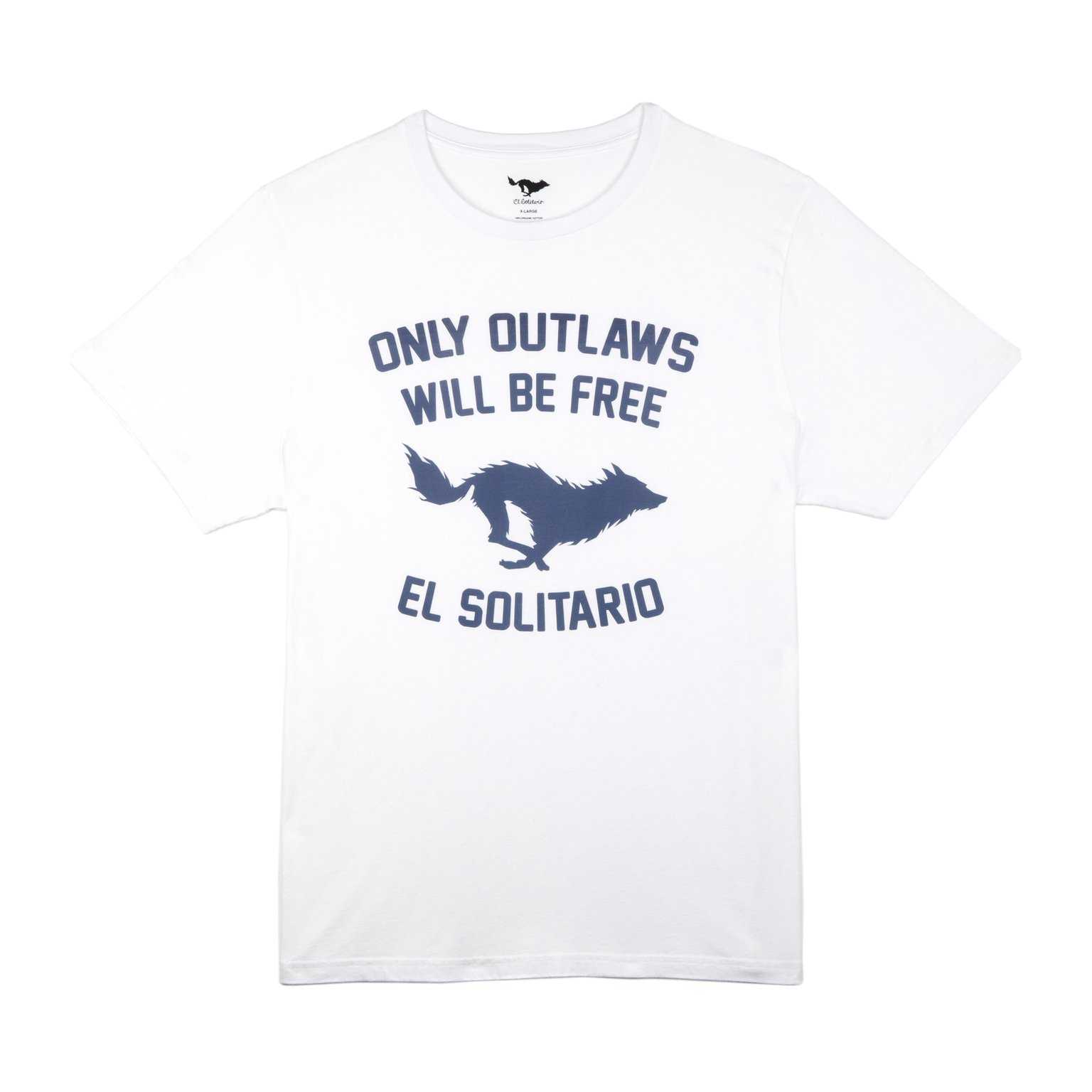 Camiseta El Solitario Outlaws White