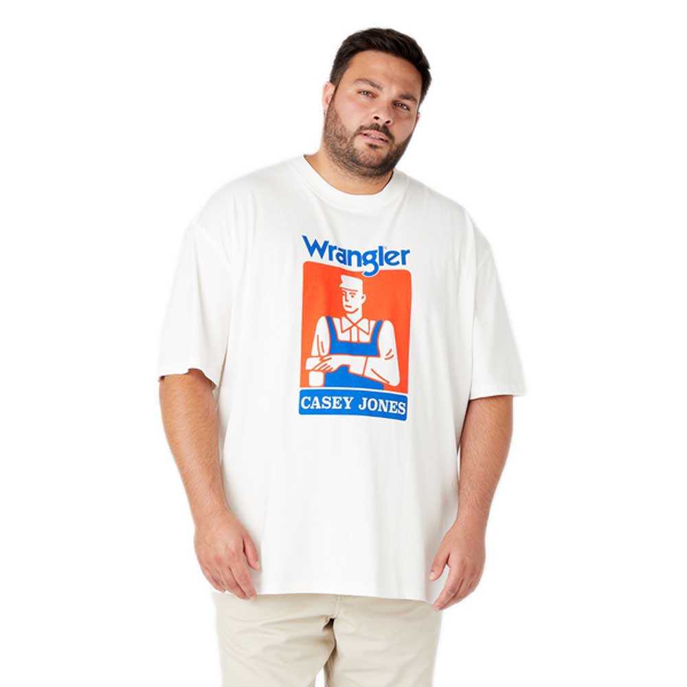 Camiseta Wrangler Casey Graphic Off White
