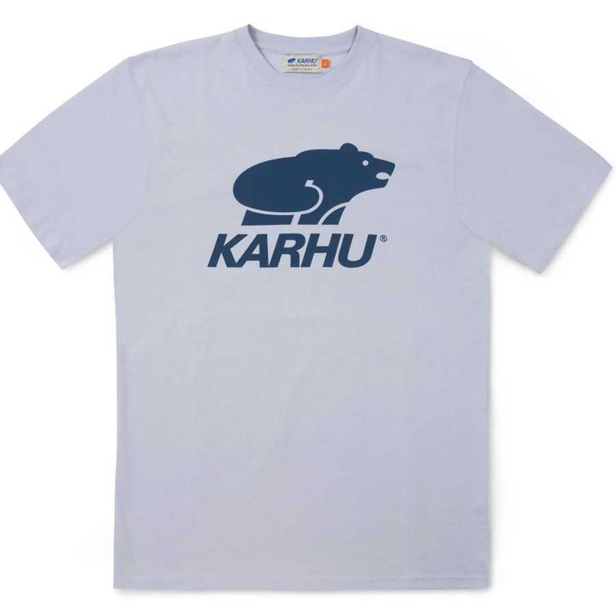 Camiseta Karhu Basic Artic Ice/ True Navy