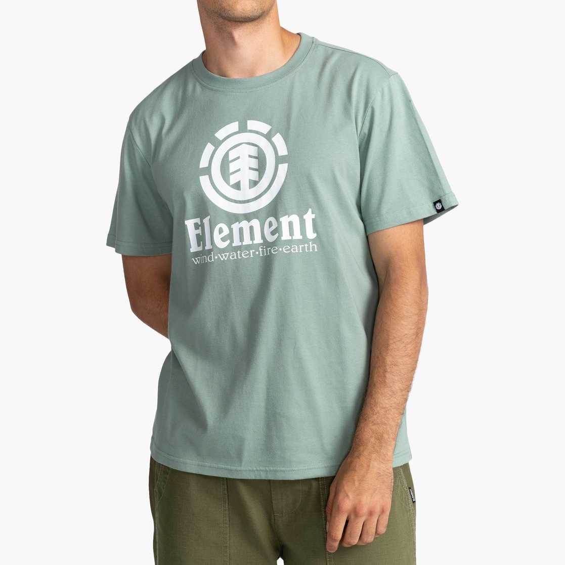 Camiseta Element Vertical Chinois Green
