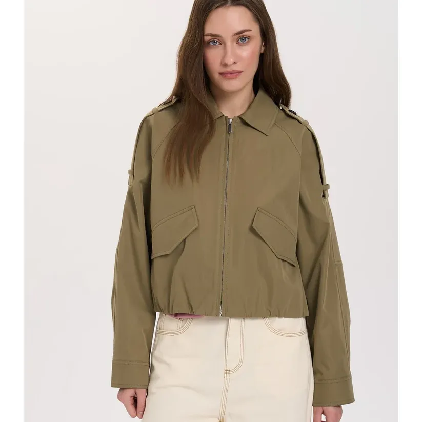 Bomber 24Colours Crop Olive