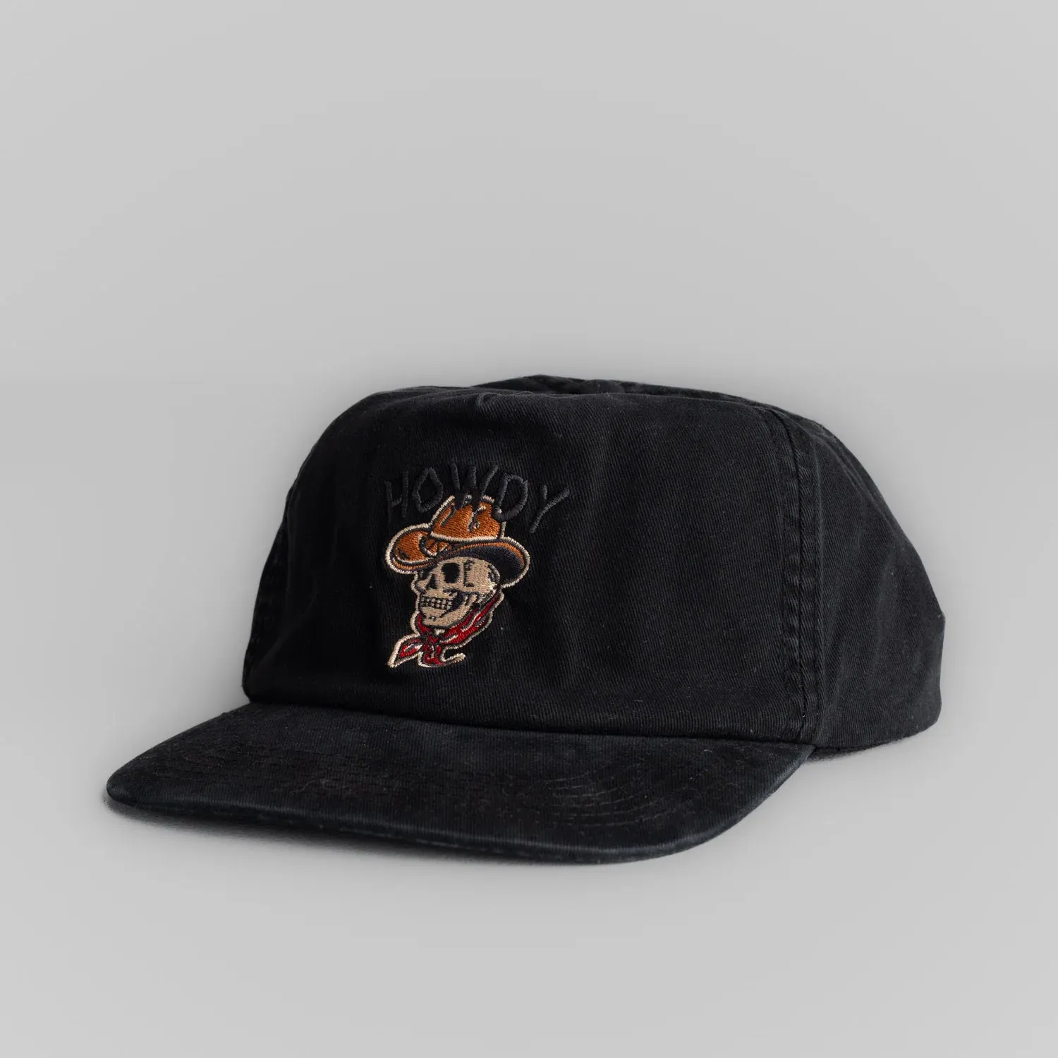 Gorra Iron & Resin Howdy Hat Faded Black