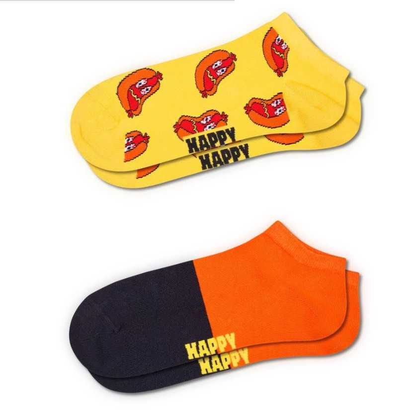 Calcetines Happy Socks 2-Pack Hotdog Low Socks