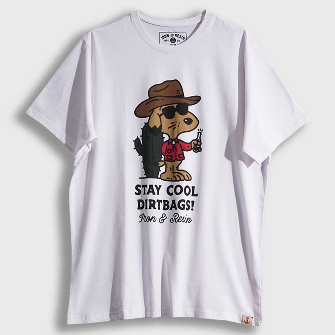 Camiseta Iron&Resin Stay Cool White