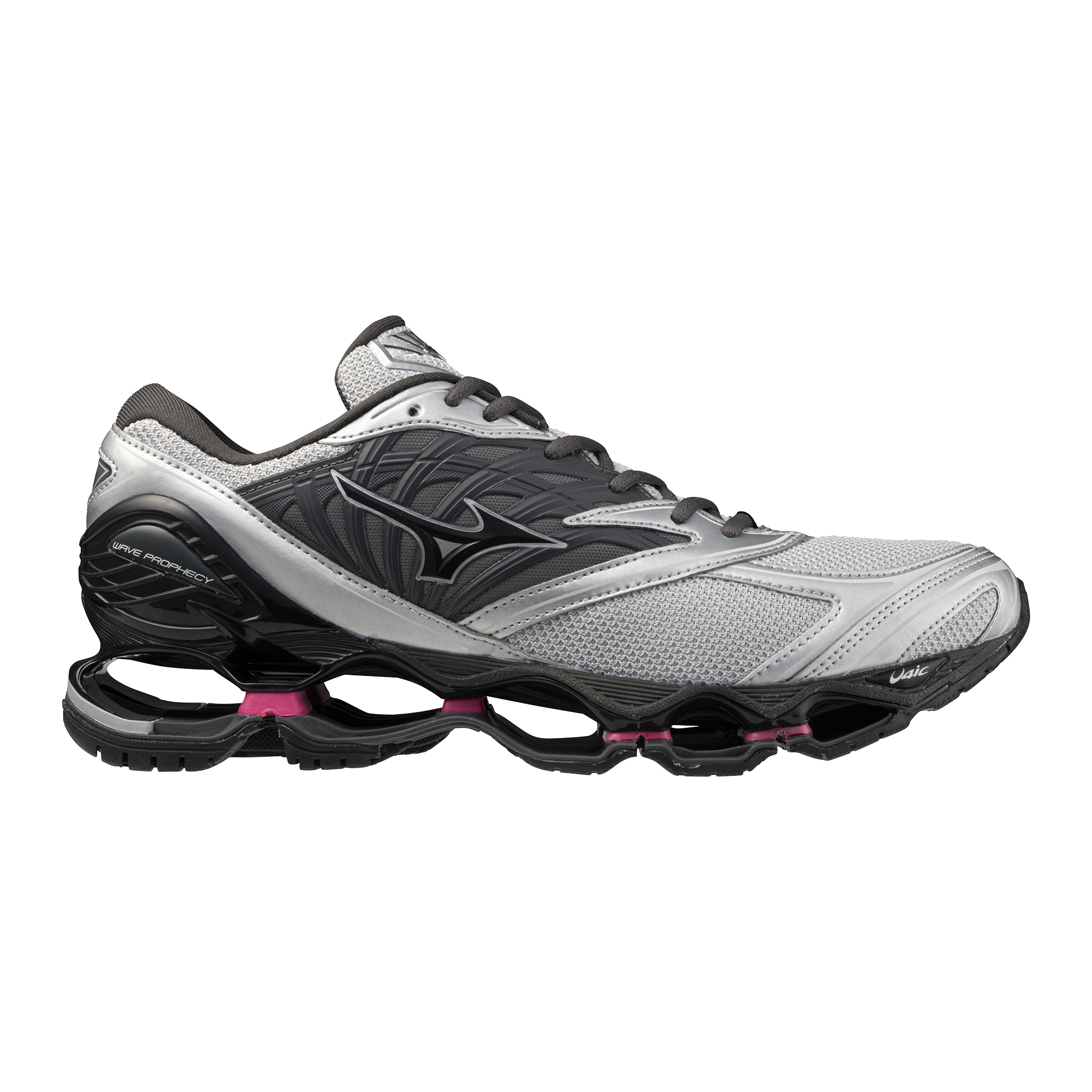 Zapatilla Mizuno Wave Prophecy LS Harbor Mist/Black/Fuchsia Purp