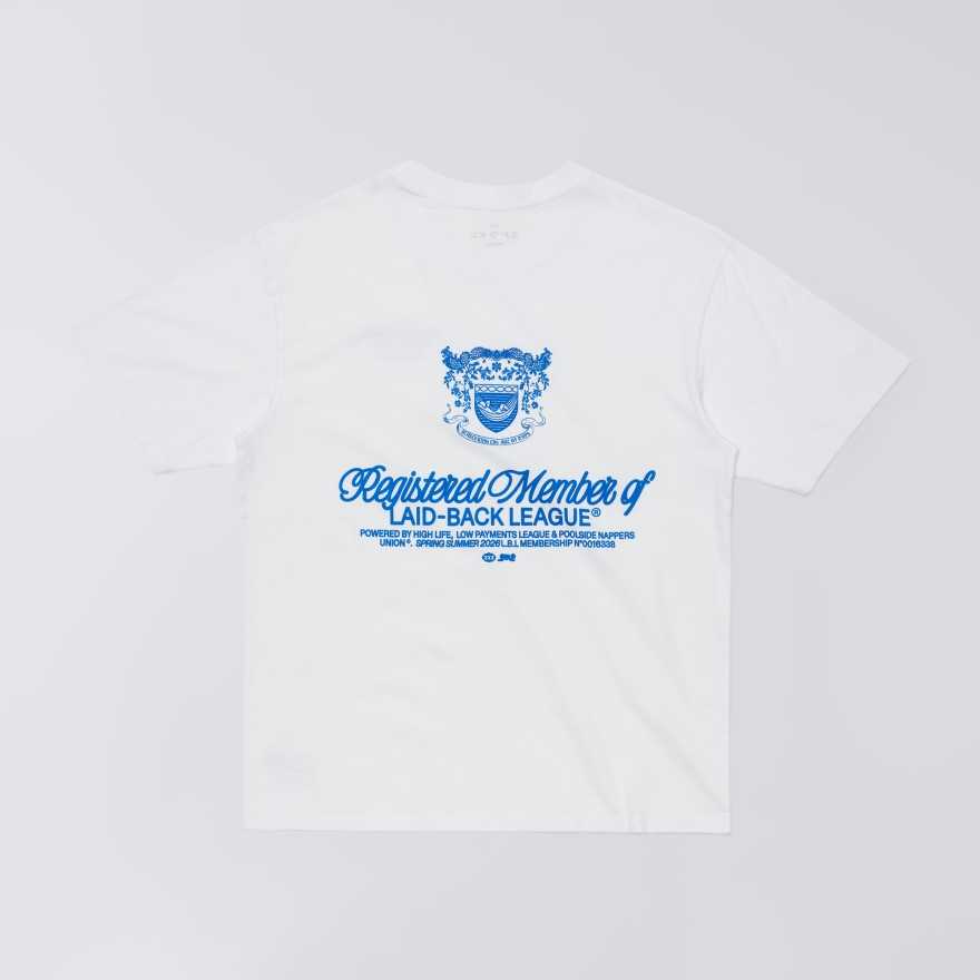 Camiseta Edwin Laid-Back League White