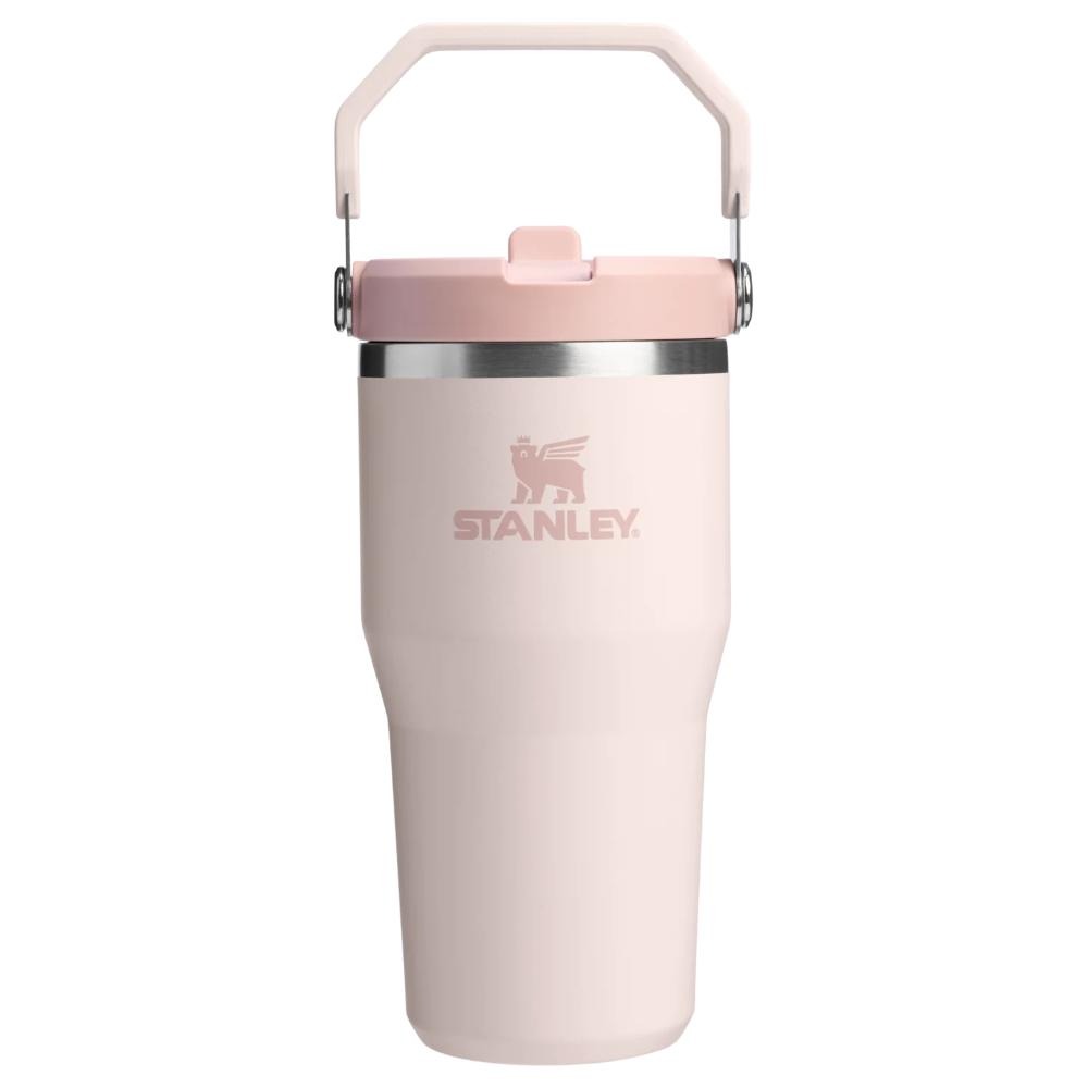 Termo Stanley Classics The IceFlow Flip Straw Tumbler 0.59L Rose Quartz