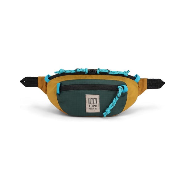 Riñonera Topo Designs Mountain Waist Pack Mustard/Forest