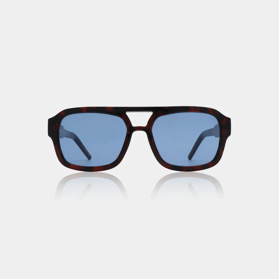 Gafas De Sol A. Kjærbede Kaya Demi Tortoise Blue Lens