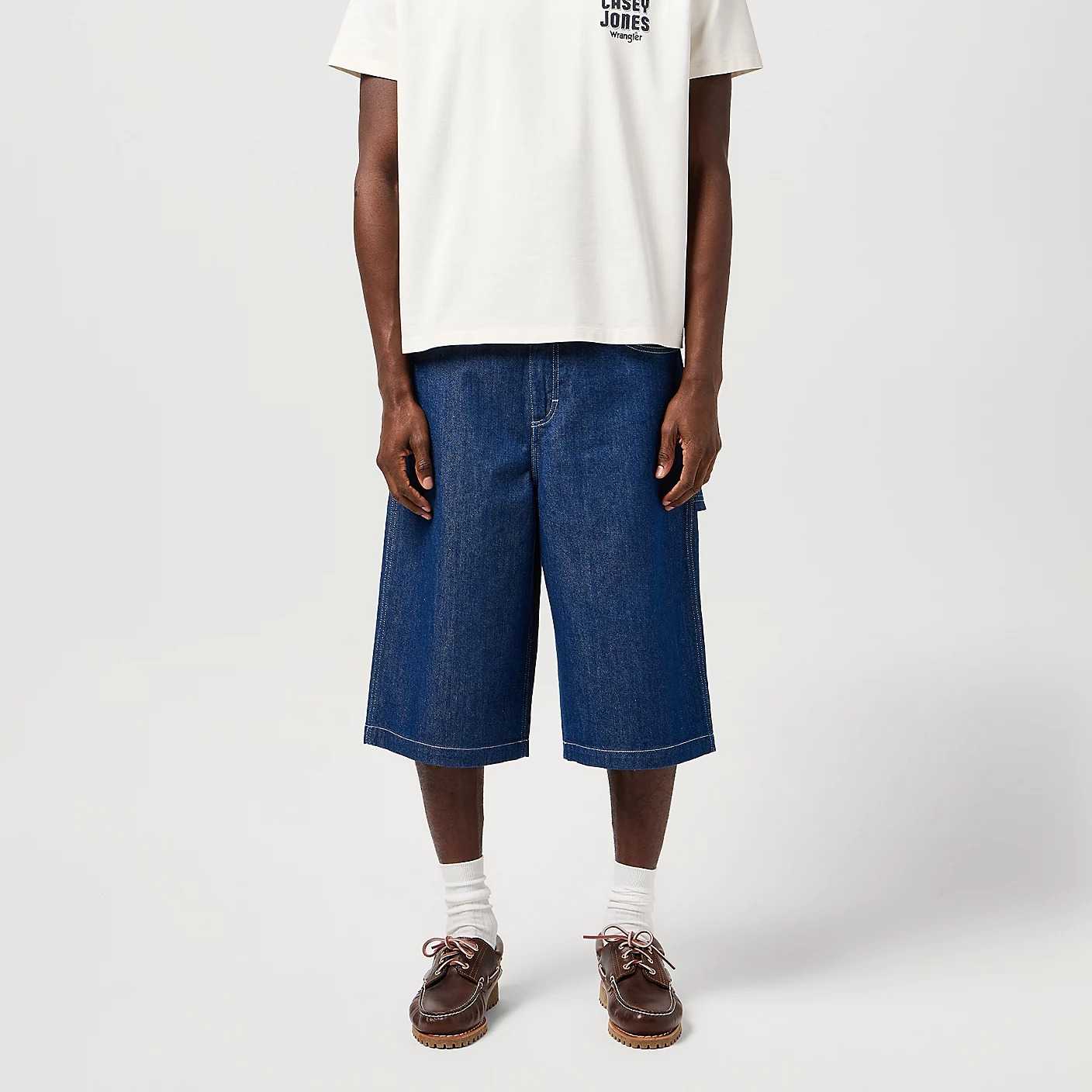 Bermuda Wrangler CJ Skater Shorts Rinse