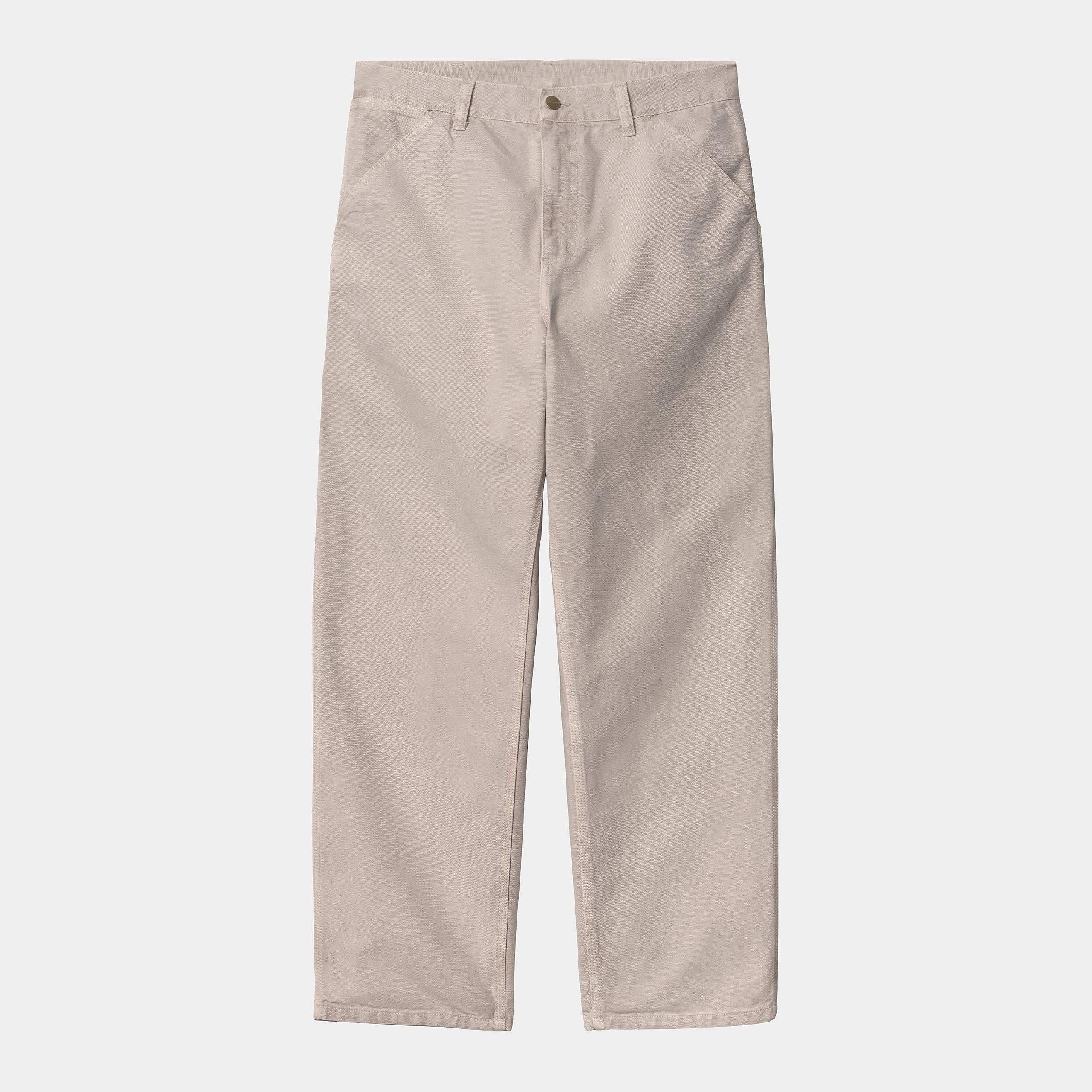 Pantalones Carhartt Wip Single Knee Dusty Beige