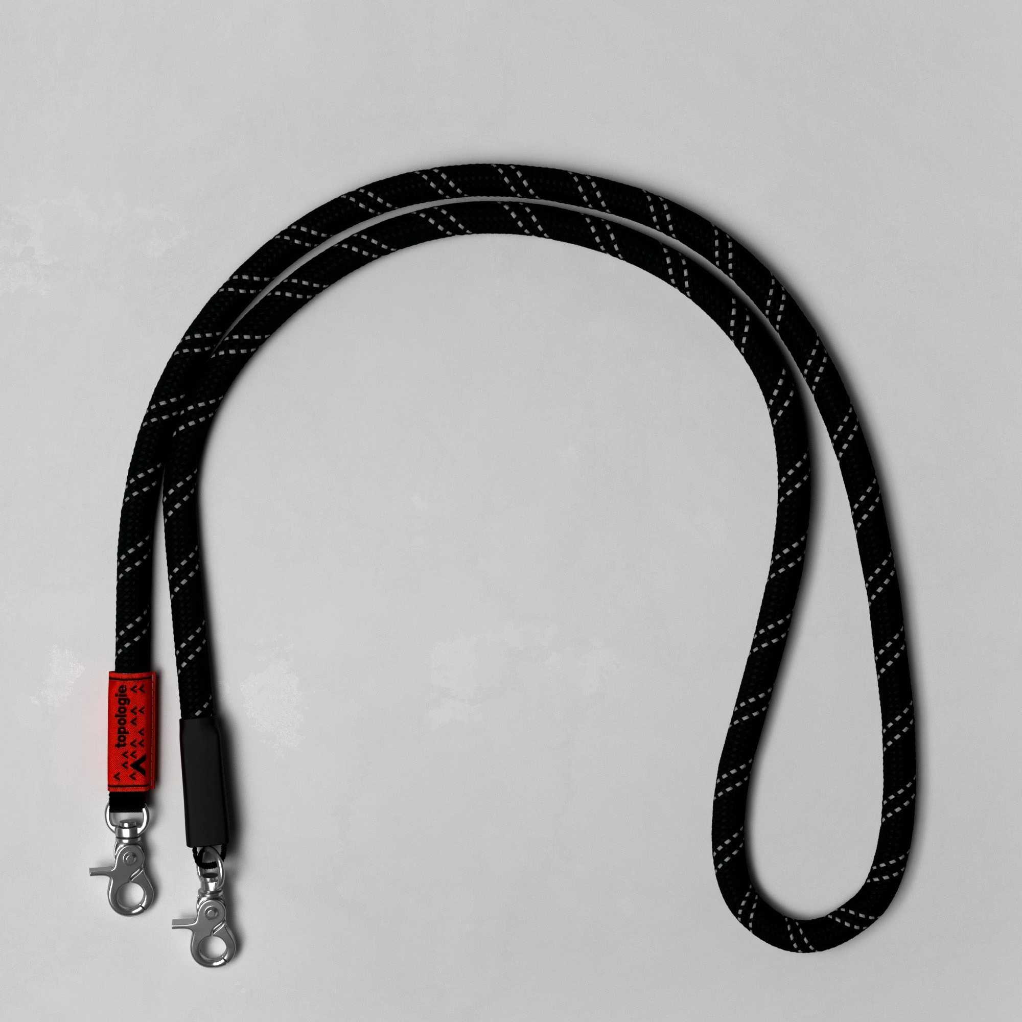 Correas Straps Topologie 10mm Rope Strap Black Reflective