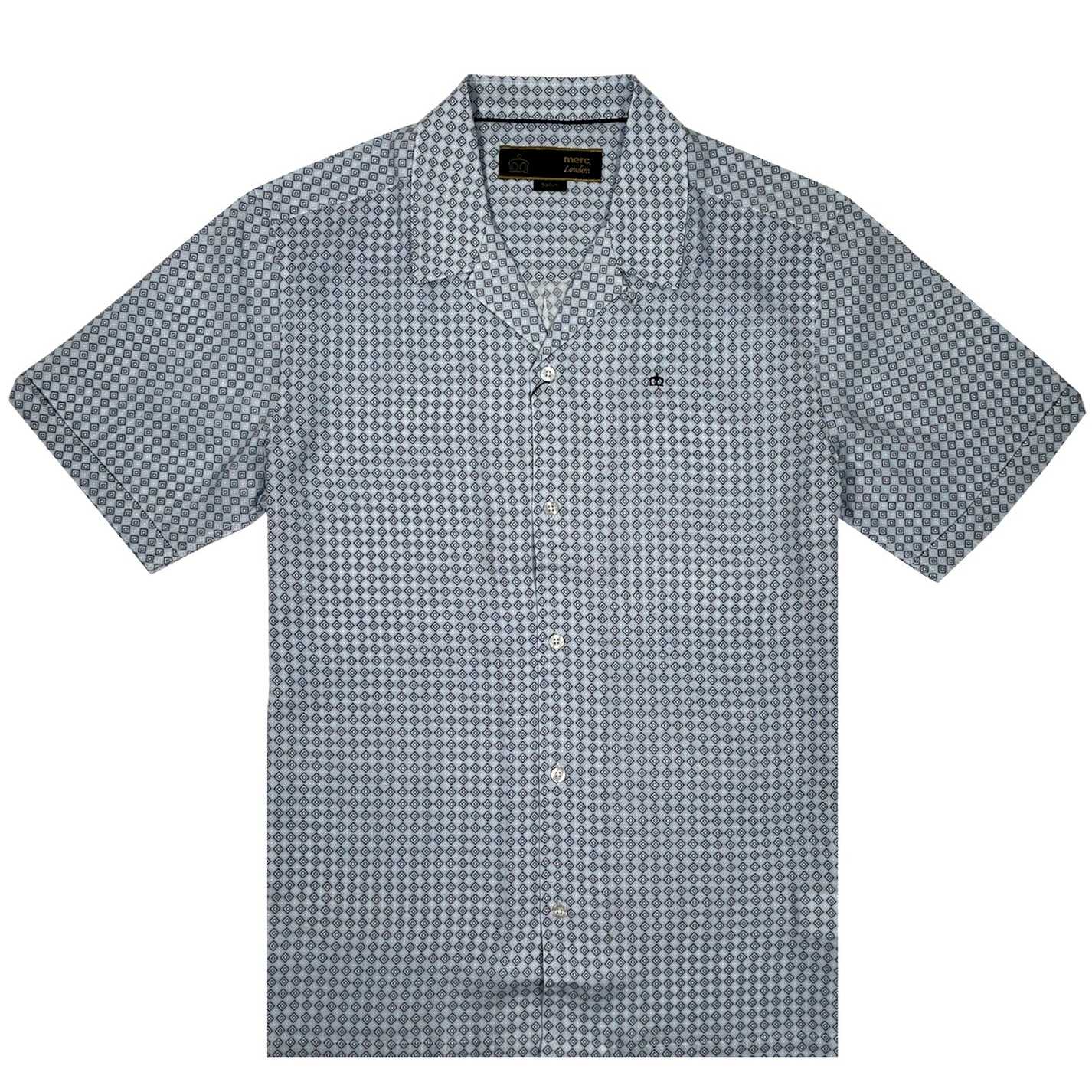 Camisa Merc Hallam Sky