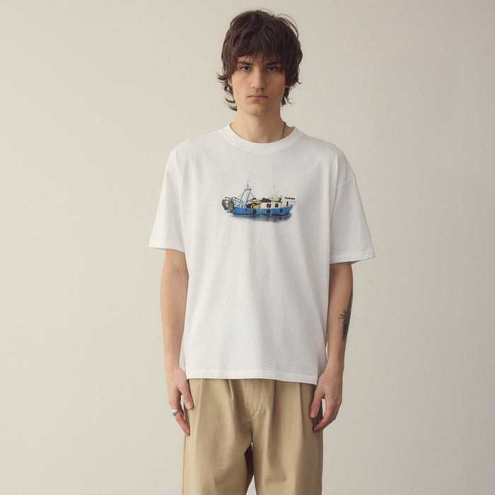 Camiseta NWHR Barco White