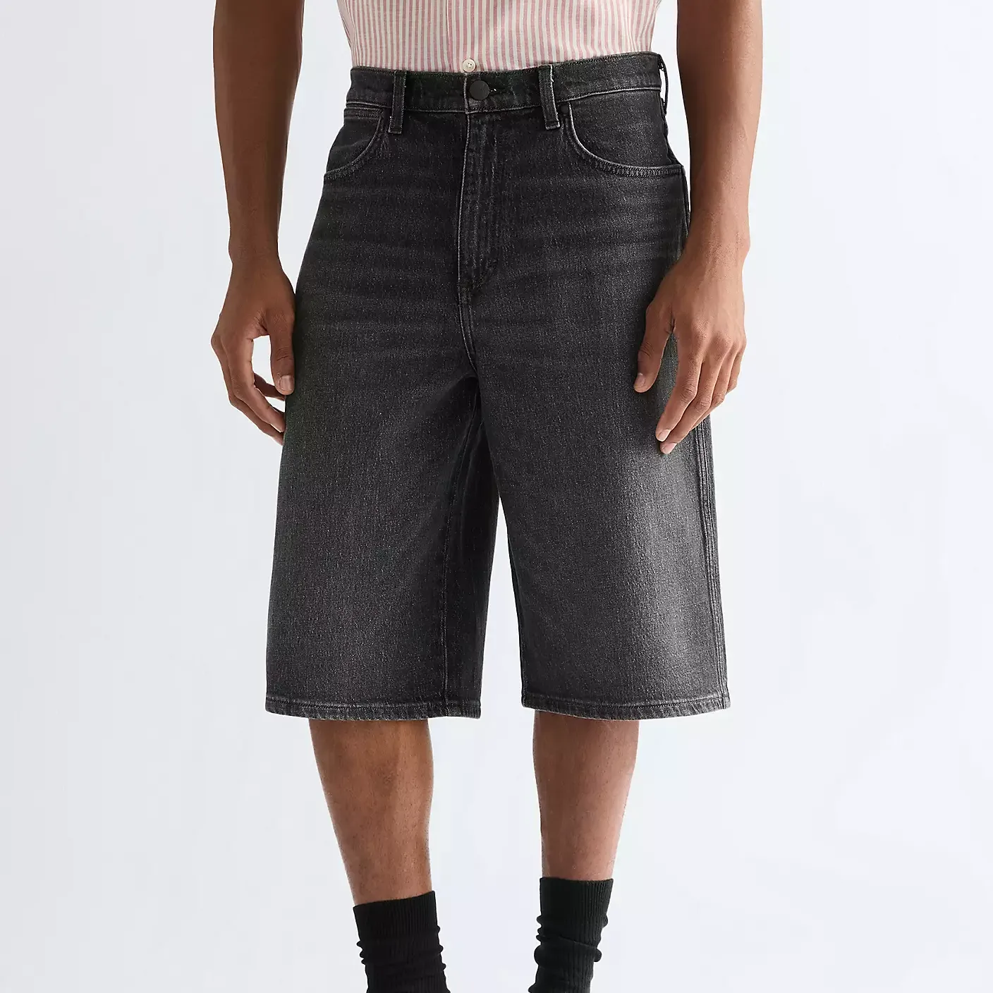 Bermuda Wrangler Jort Shorts Iron Fawn
