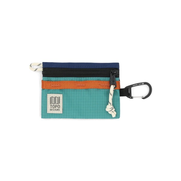 Monedero Topo Designs Accessory Bag Micro Mountain Midnight/Caribbean