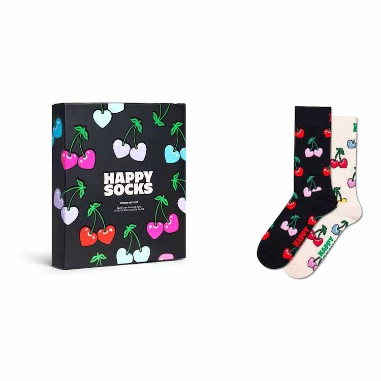 Calcetines Happy Socks 2-Pack Cherry Socks Gift Set