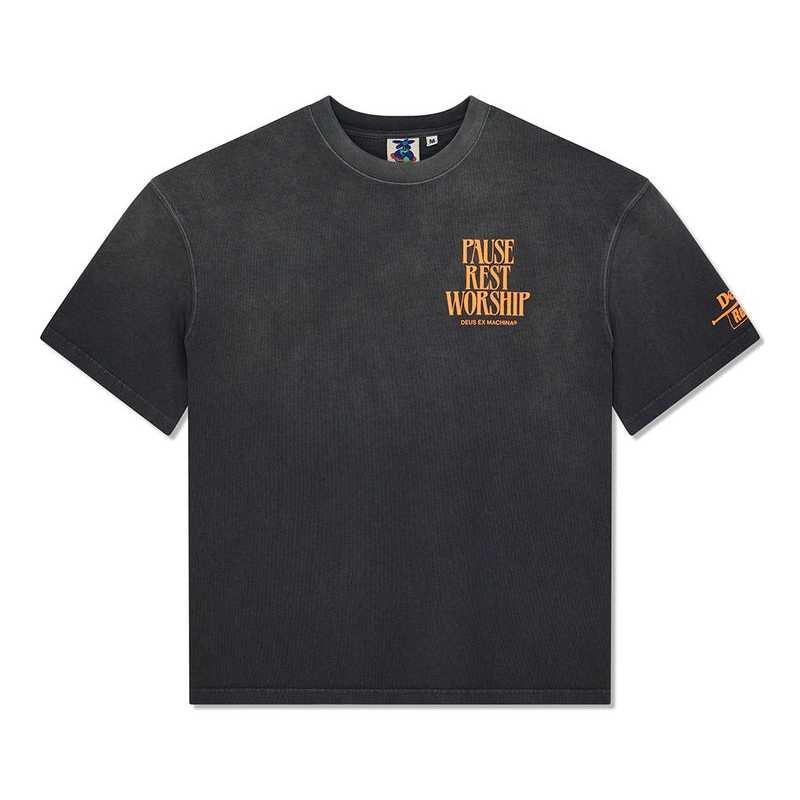Camiseta Deus Ex Machina Noise Complaint Anthracite