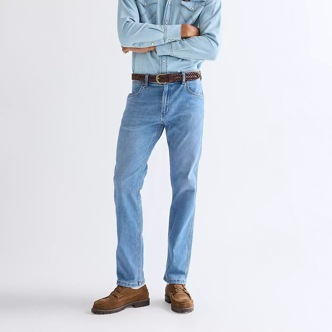 Pantalón Wrangler Greensboro Tobacco Ice
