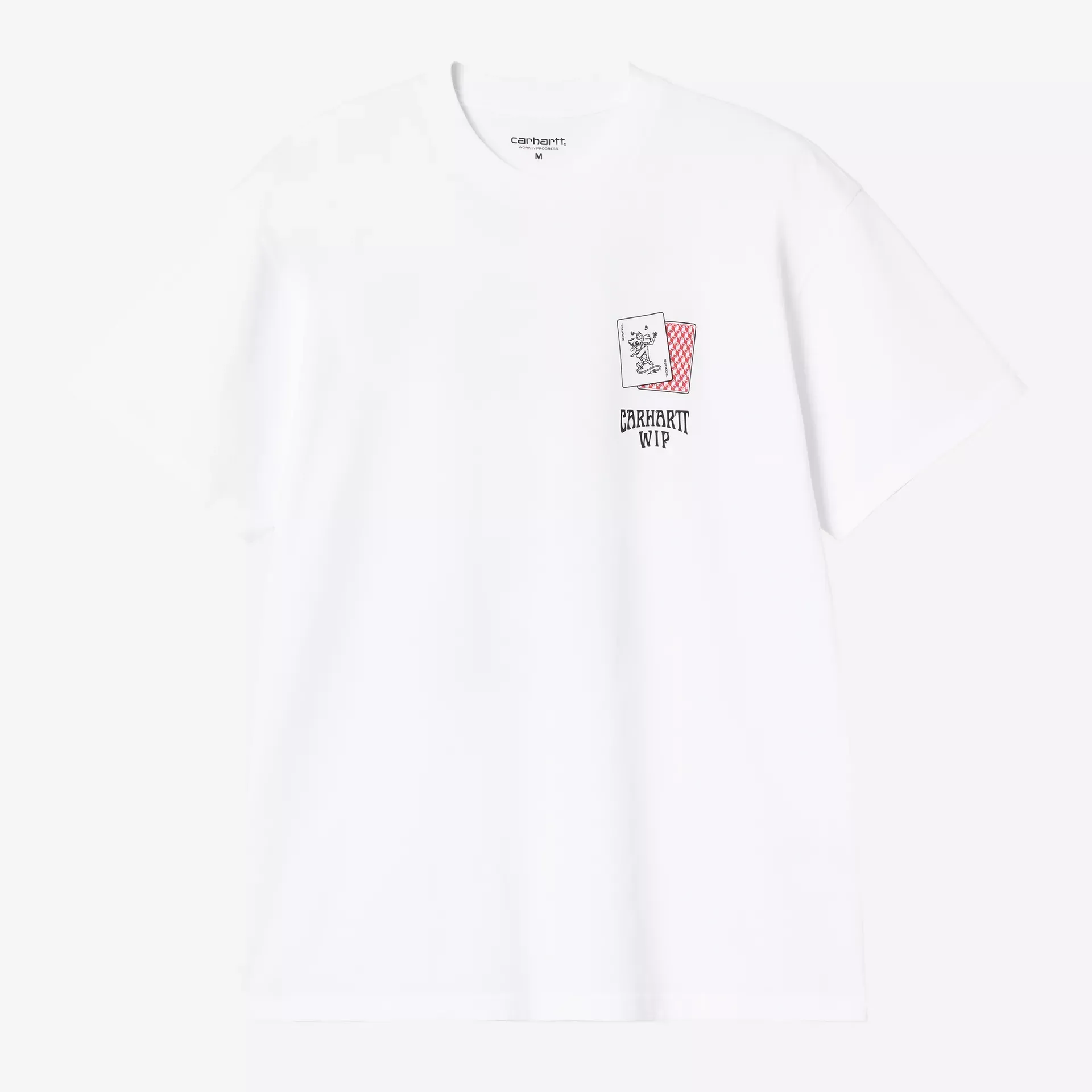 Camiseta Carhartt Wip Playing Cards White