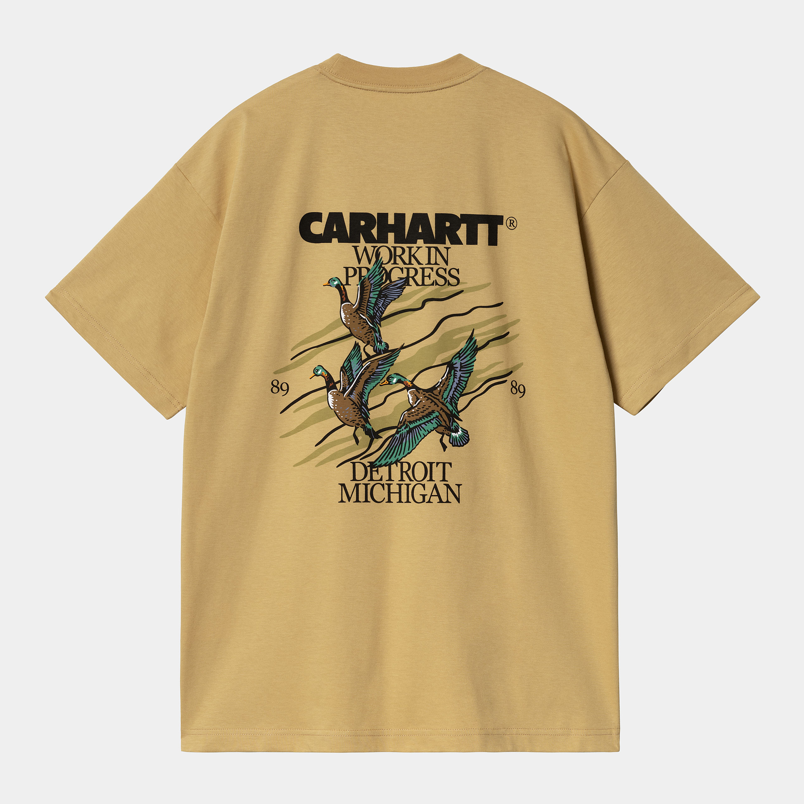 Camiseta Carhartt Wip S/S Ducks Bourbon