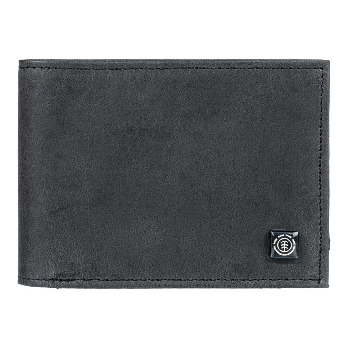 Cartera Element Segur Leather Wallet Black