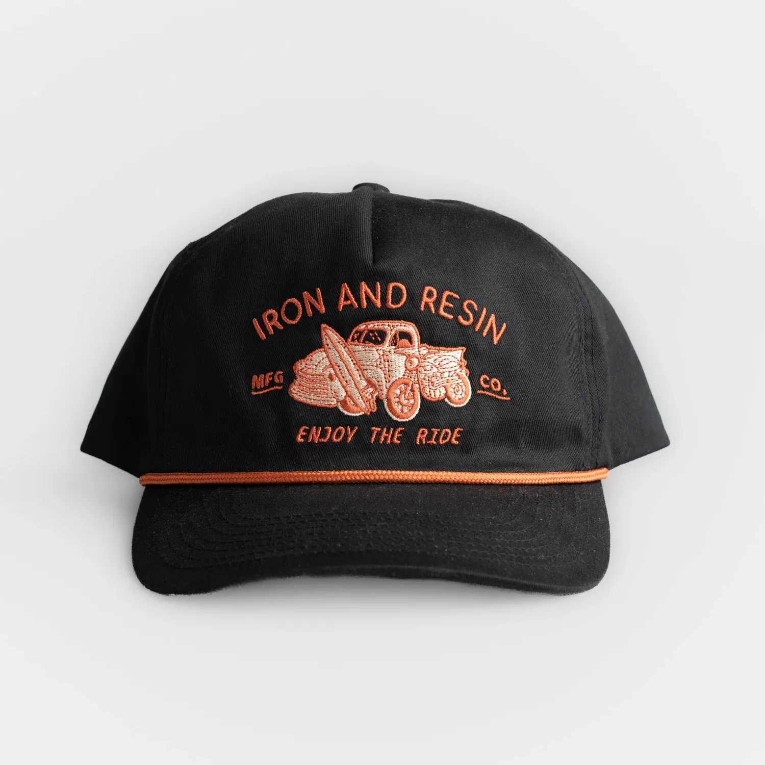 Gorra Iron & Resin Enjoy The ride Hat Black