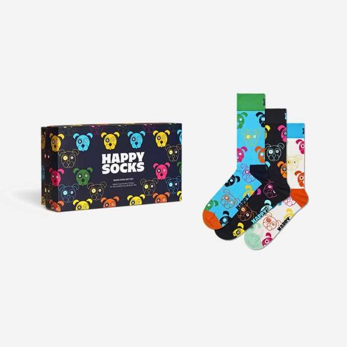 Calcetines Happy Socks Pack 3 Mixed Dog Gift Set