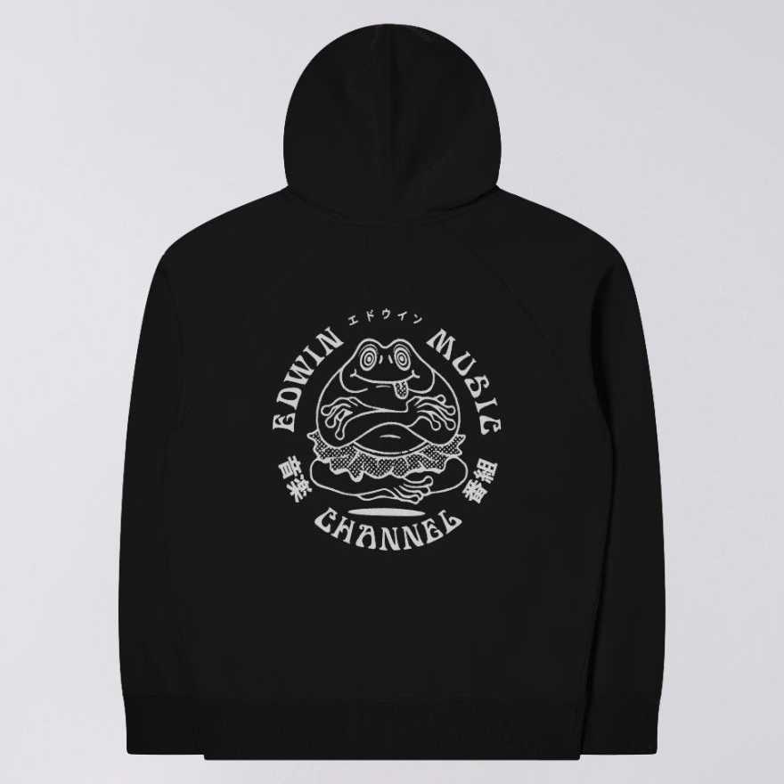 Sudadera Edwin Music Channel Hoodie Black