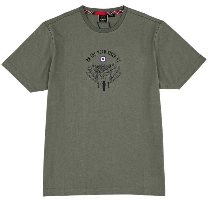 Camiseta Merc Crane Khaki