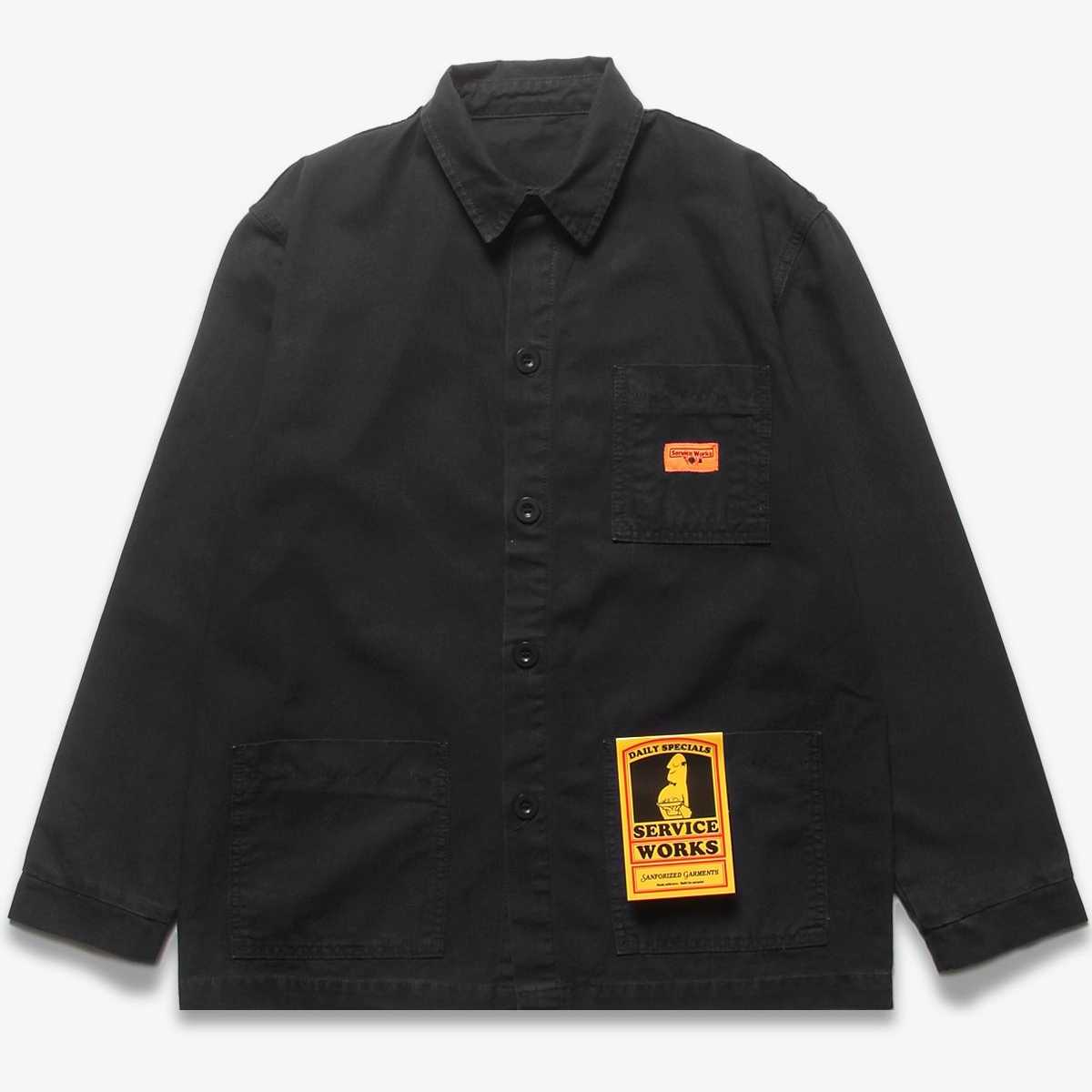 Chaqueta Service Works Canvas Coverall Jacket Black