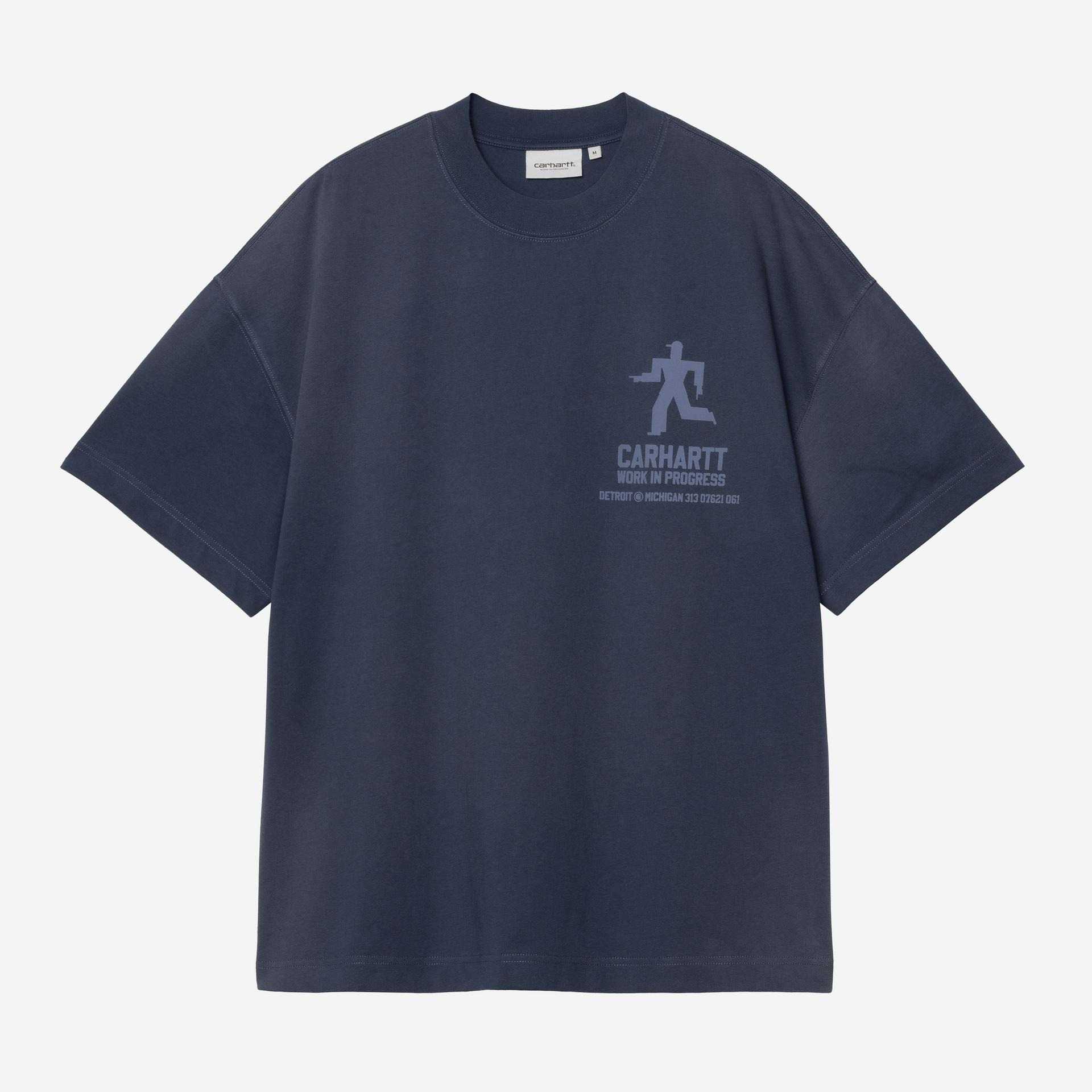 Camiseta Carhartt Wip Distance Jupiter Stone Dyed