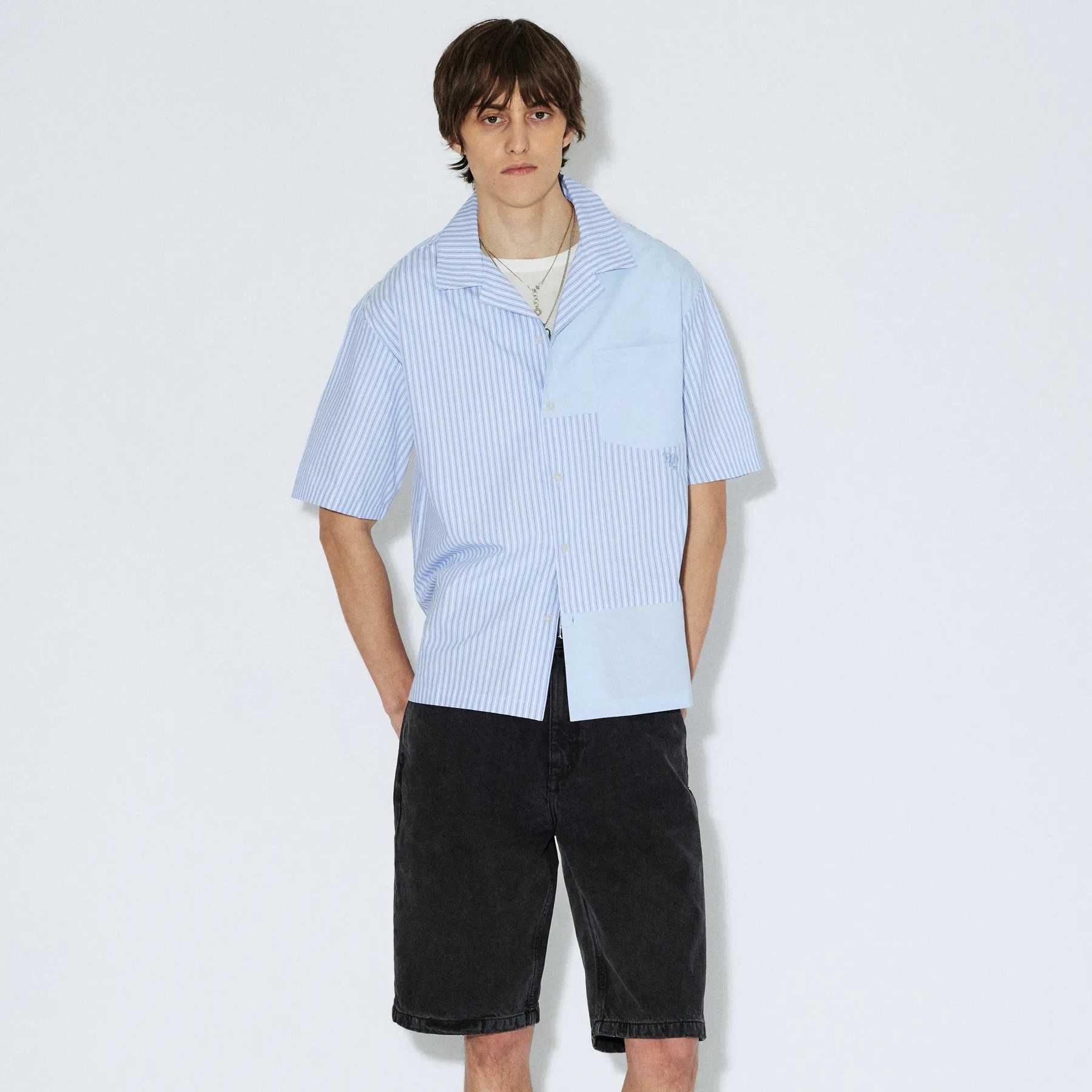 Camisa DrDenim Lt Blue Stripes Mono