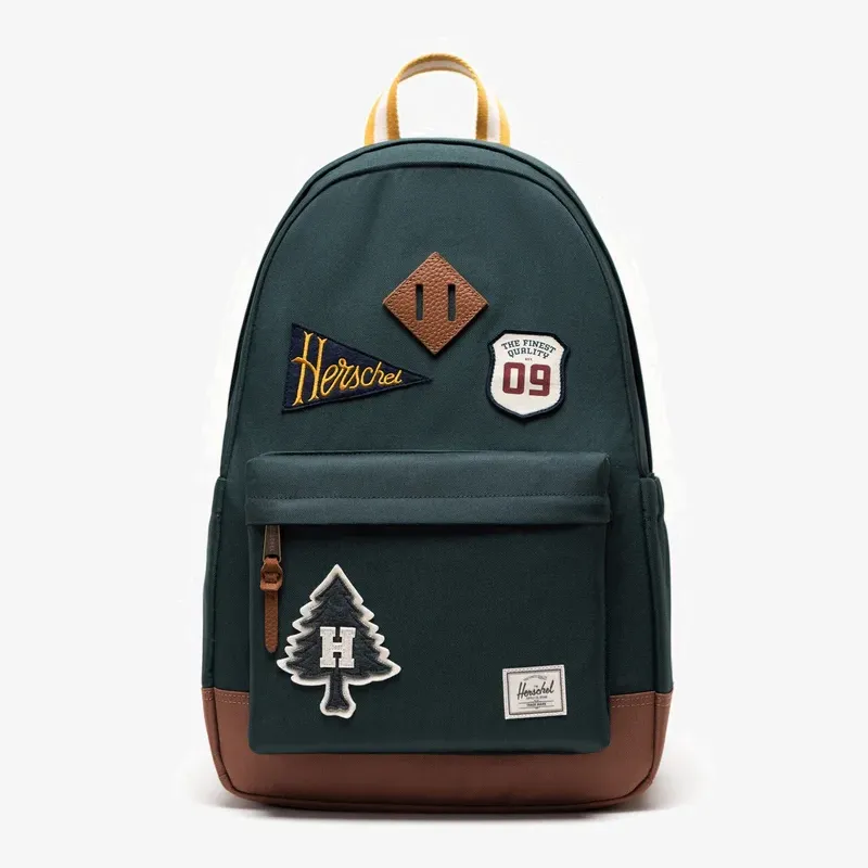 Mochila Herschel Heritage Backpack-Patches Green