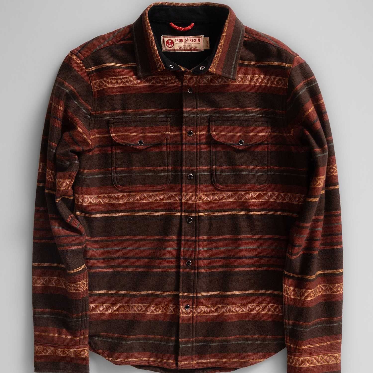 Camisa Iron&Resin Flatland Shirt Brown