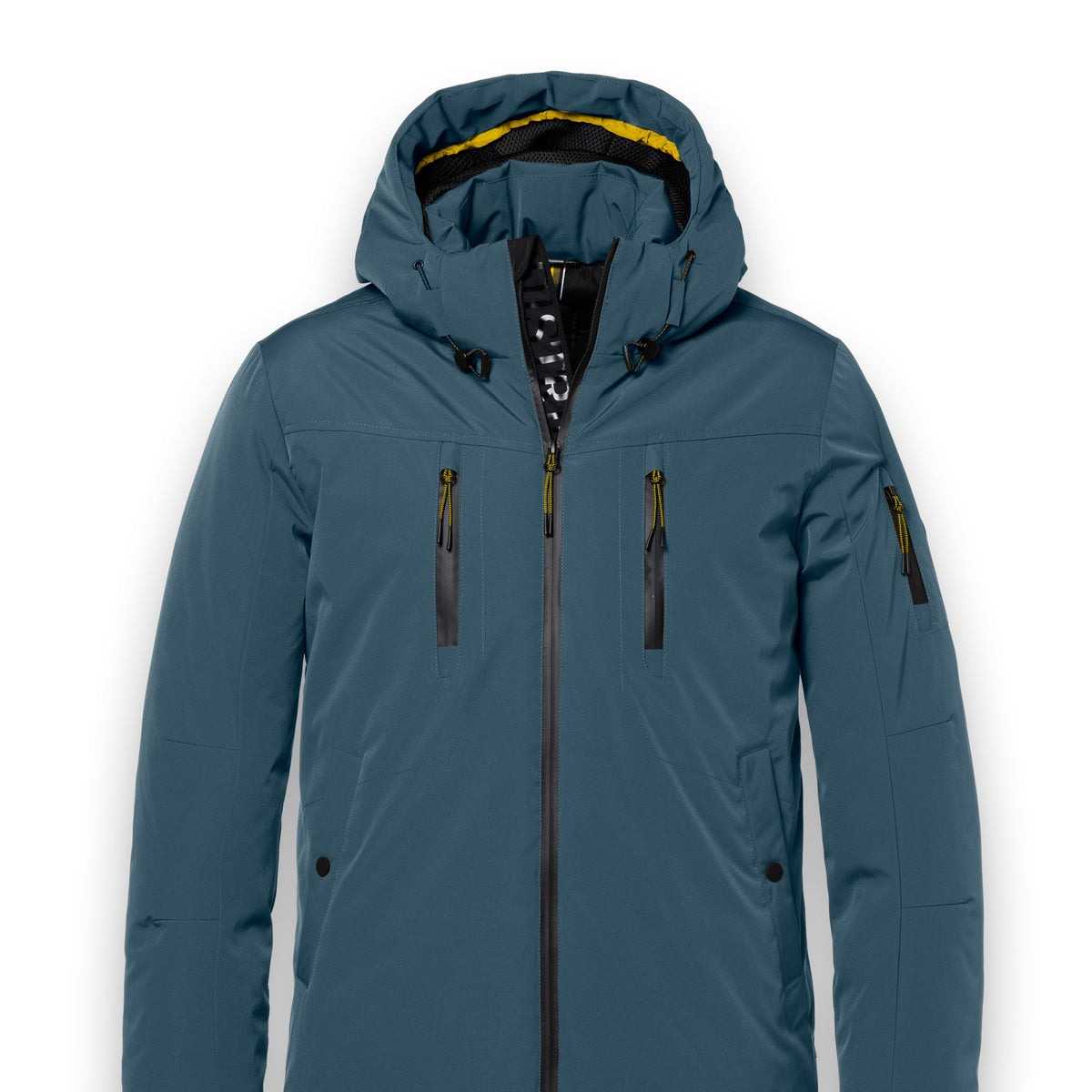 Cazadora Parka District Wedge Steel Blue