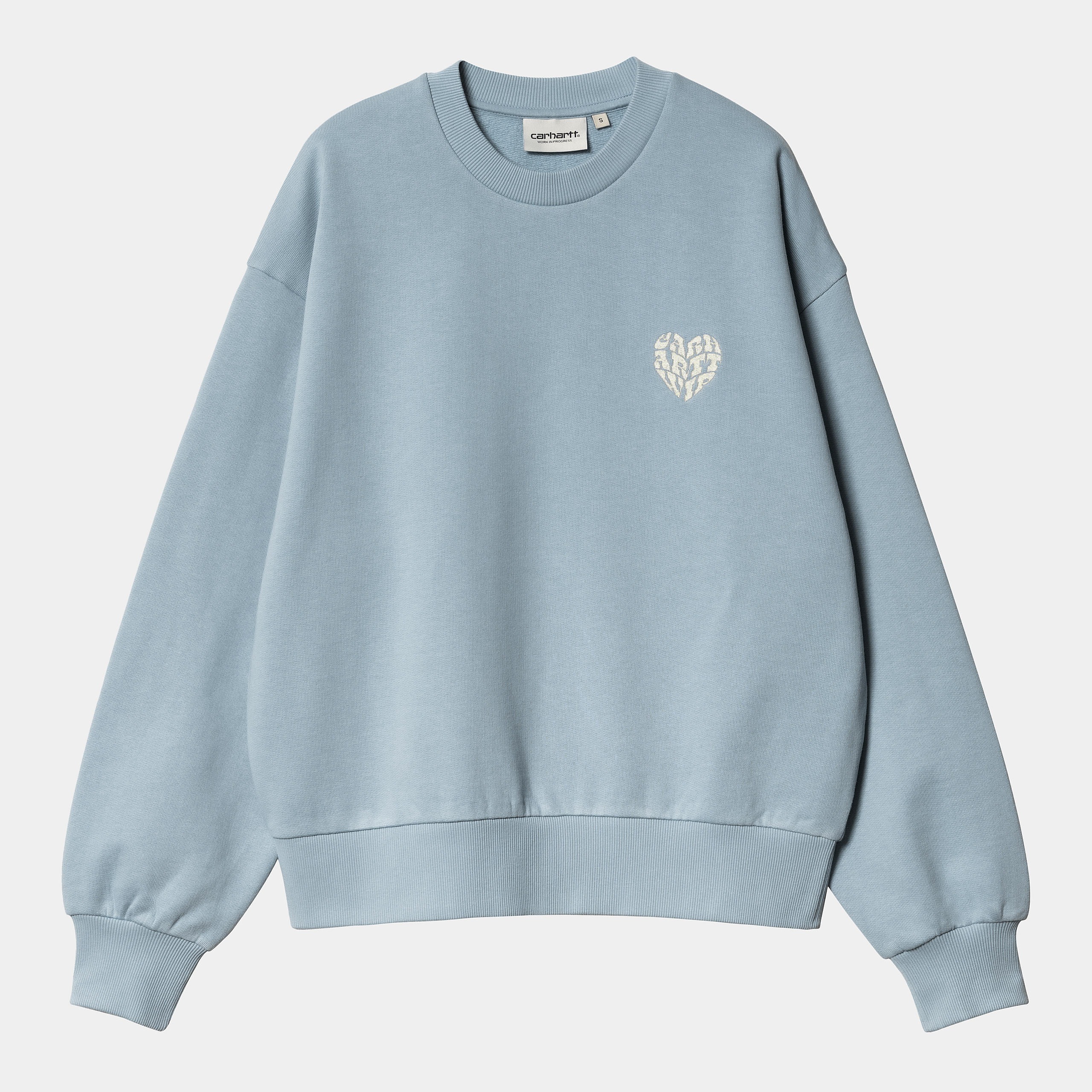 Sudadera Carhartt Wip W.Productions Sweat Frosted Blue