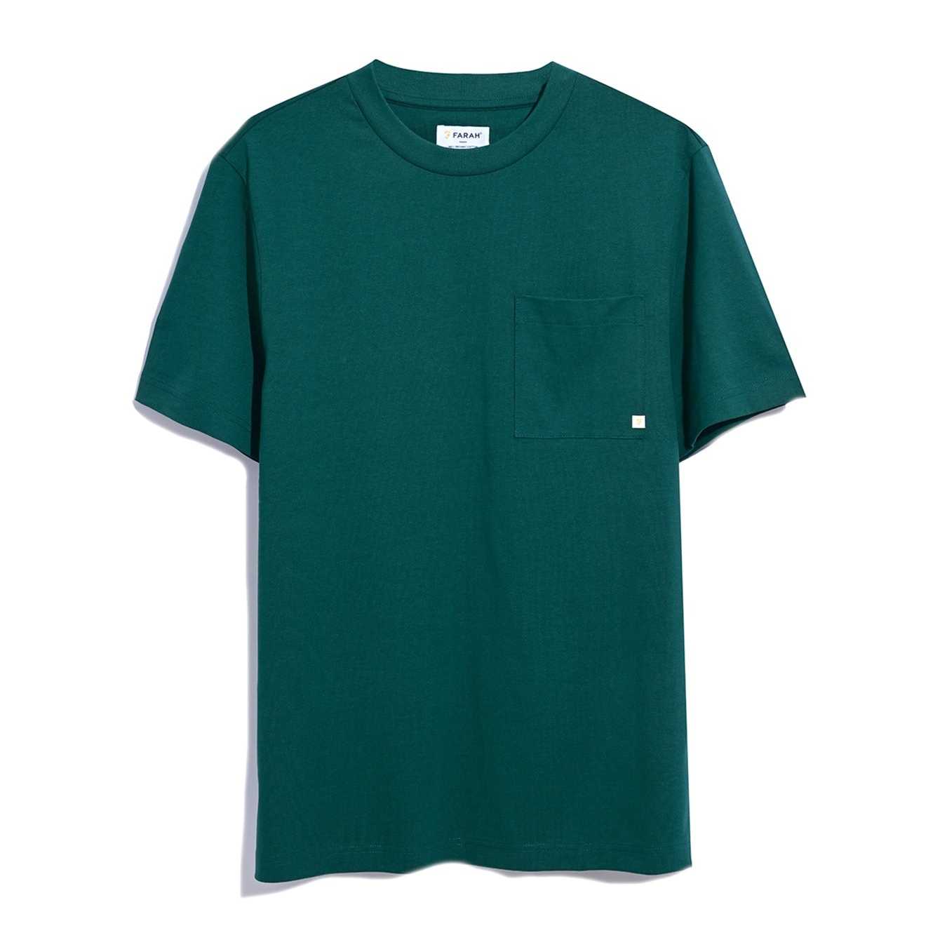 Camiseta Farah Stacy Pocket Botanic Green