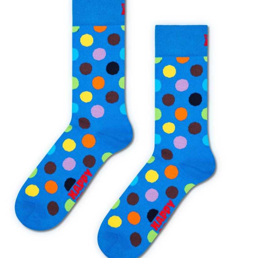 Calcetines Happy Socks Big Dot Sock Blue