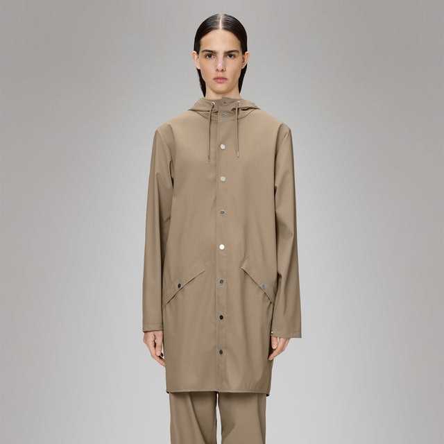 Chubasquero Rains Long Jacket W3 Beige