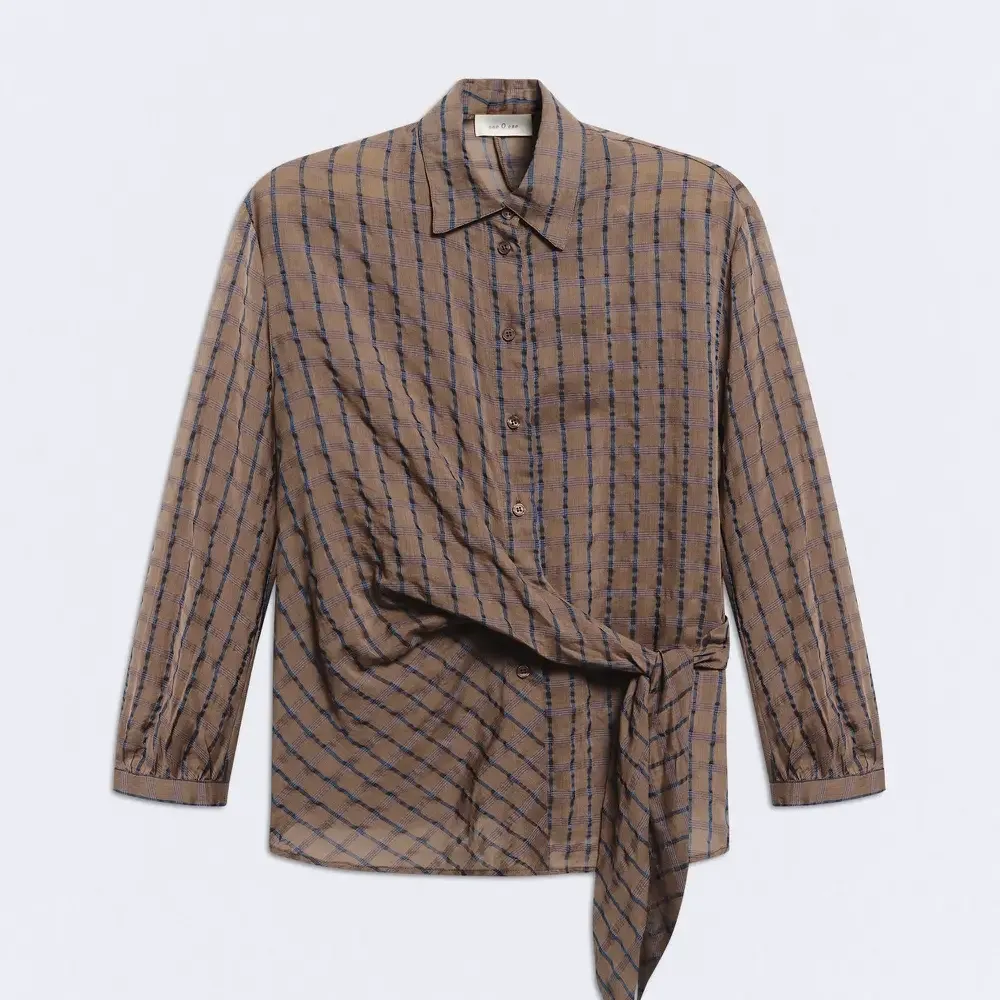 Camisa eseOese Nara Brown Checks