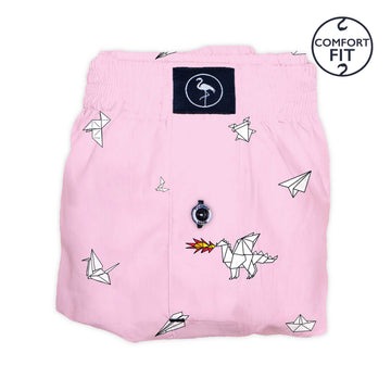 Calzoncillo Boxer Flamenco Maltés Orgamind Rosa