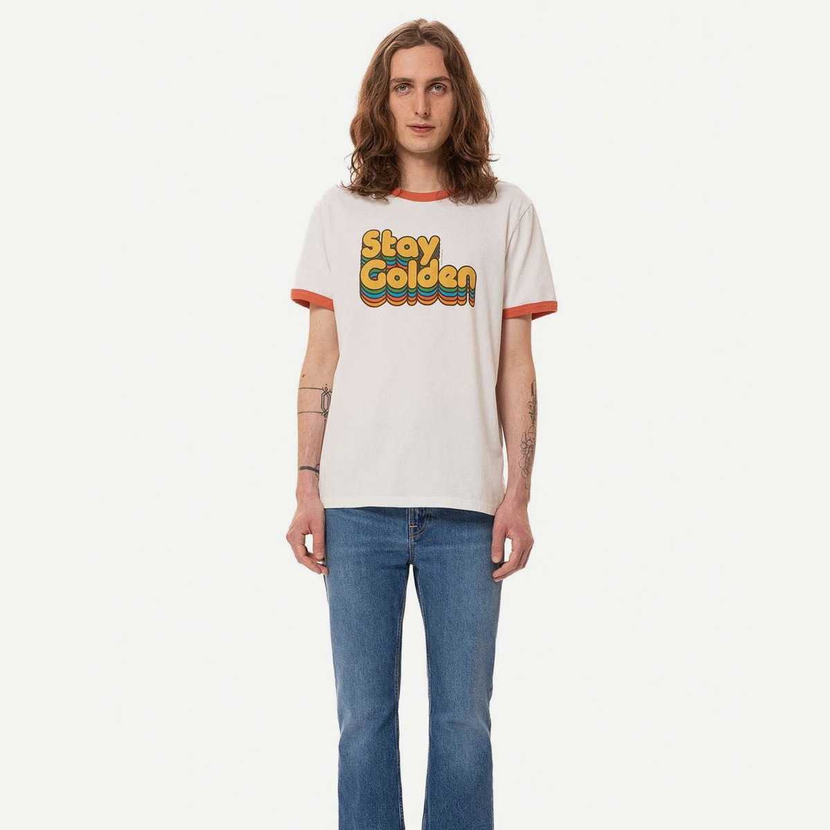 Camiseta Nudie Jeans Ricky Stay Golden