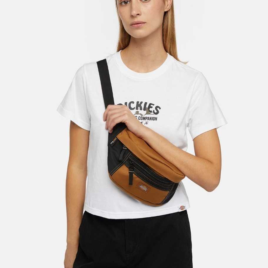 Riñonera Dickies Ashville Pouch Brown Duck