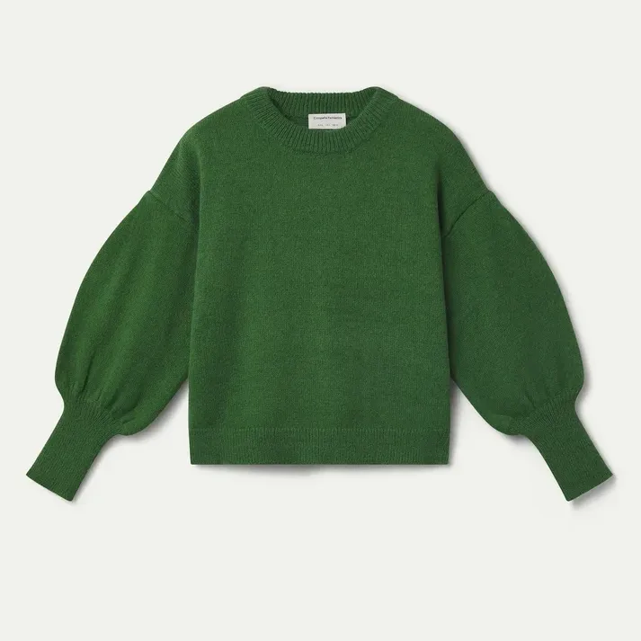 Jersey Compañía Fantástica manga larga de punto verde