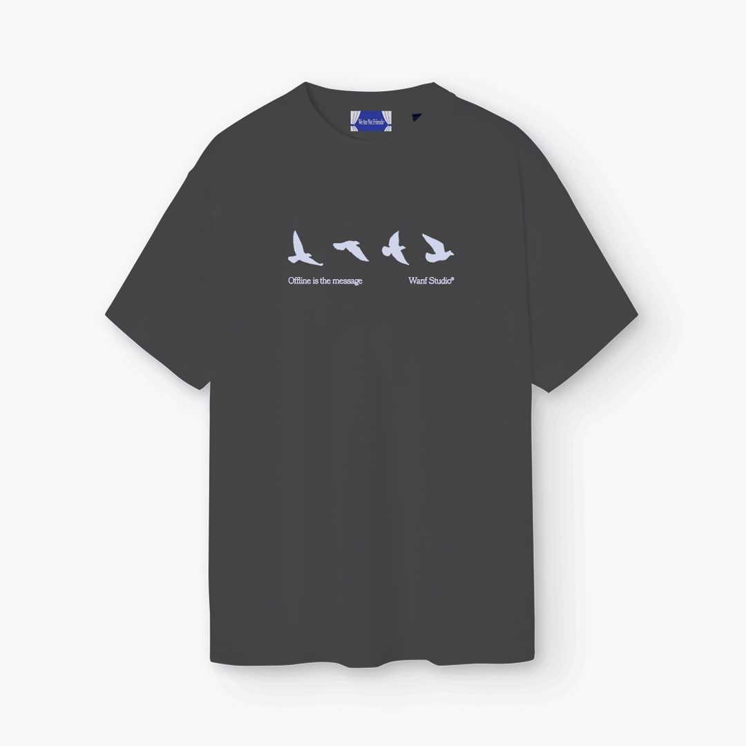 Camiseta WANF Fly Away T-Shirt Black Beauty