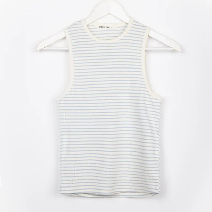 Top 24Colours Rayas Azules y blancas