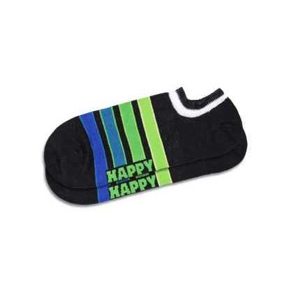 Calcetines Low Happy Socks Stripes No Show Black