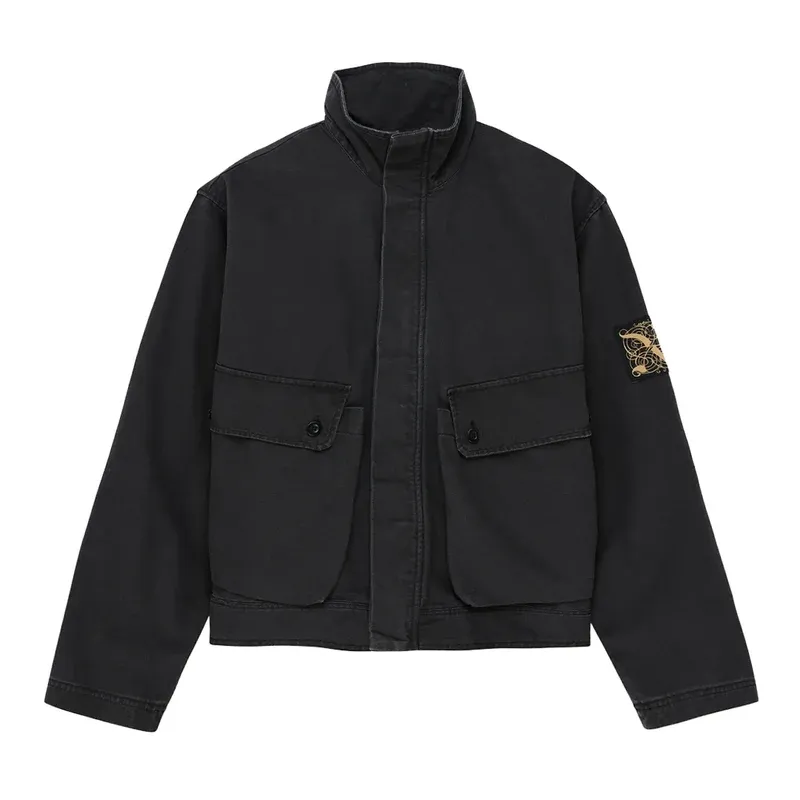 Cazadora Deus Ex Machina Common State Jacket Overdyed Anthracite Grey