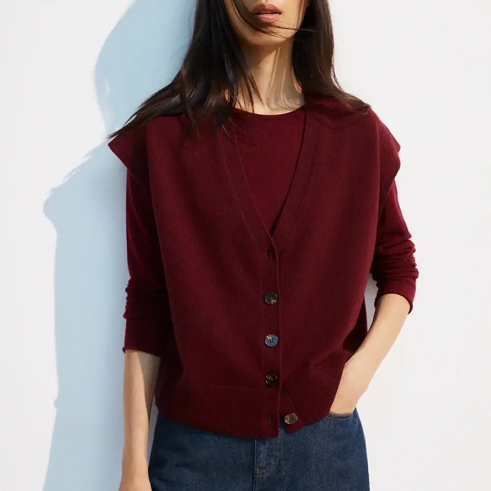 Chaleco eseOese Weston Aubergine